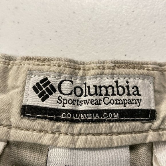 Columbia Men's Size 36 Beige Hiking Pants Shorts * - Picture 7 of 12